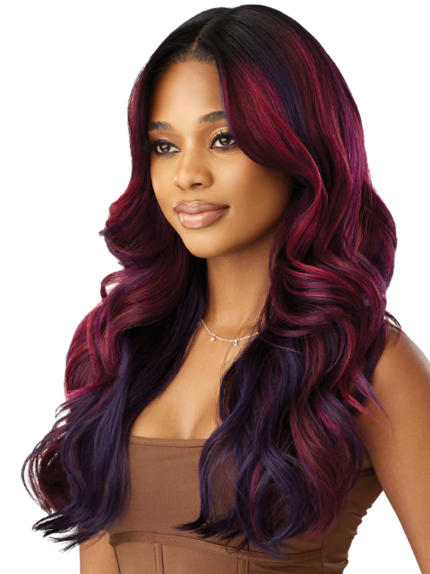 Outre Melted Hairline Premium Synthetic Glueless ALVINA  HD Lace Front Wig