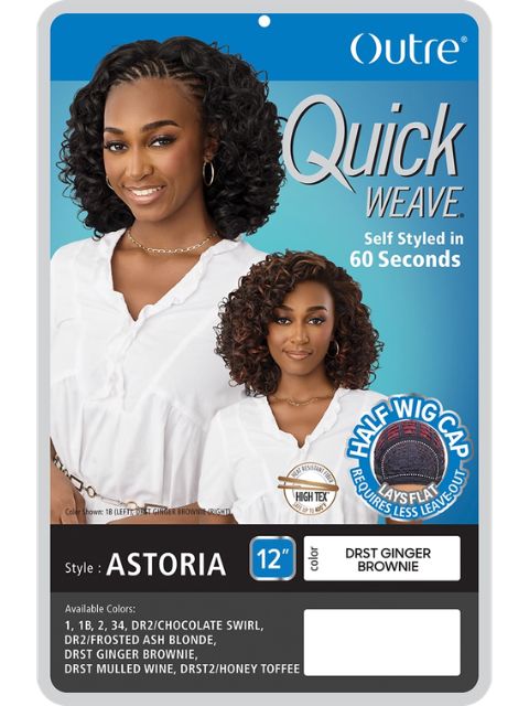 Outre Quick Weave ASTORIA" Half Wig