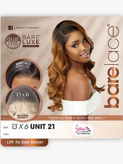 Sensationnel Bare Lace  13x6 Glueless UNIT 21" Lace Wig