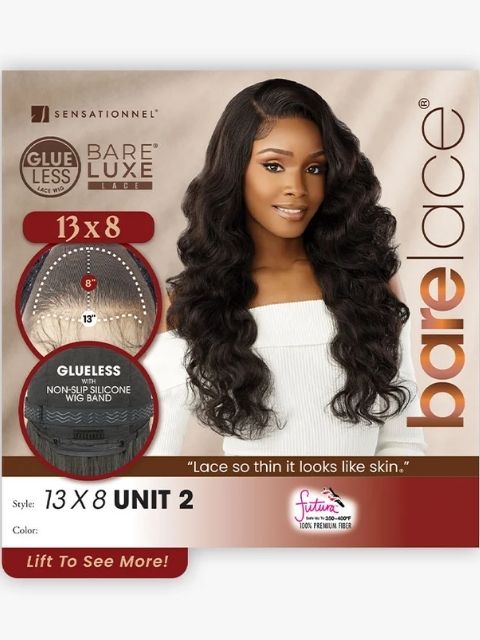 Sensationnel Bare Lace 13x8 Glueless UNIT 2" Lace Wig