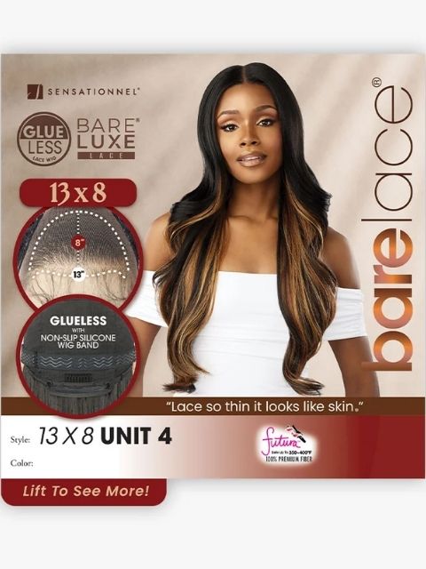 Sensationnel Bare Lace 13x8 Glueless UNIT 4" Lace Wig