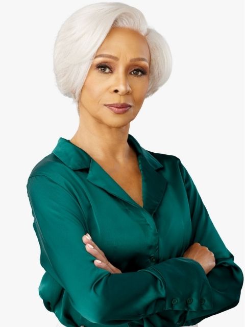 Sensationnel BareLuxe  Glueless Lace Wig BARE LACE PLATINUM GLOW_CATHERINE"