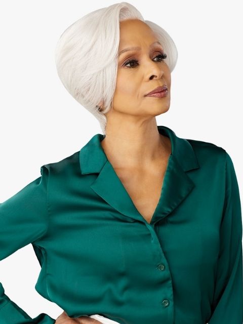 Sensationnel BareLuxe  Glueless Lace Wig BARE LACE PLATINUM GLOW_CATHERINE"