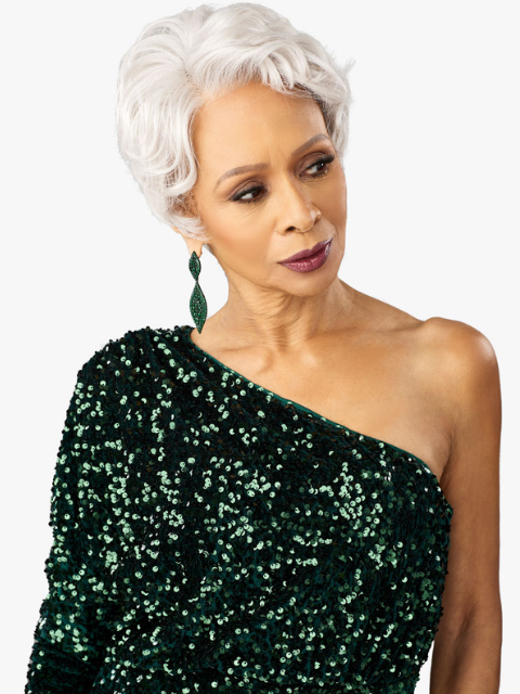 Sensationnel BareLuxe Glueless Lace Wig 13x6 PLATINUM GLOW_DELPHINE