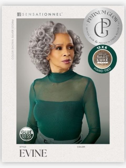 Sensationnel BareLuxe 13x6 Glueless Lace Wig-PLATINUM GLOW_EVINE