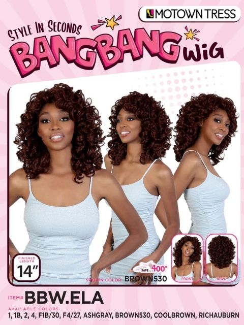 Motown Tress Style in Seconds BangBang Wig - BBW.ELA