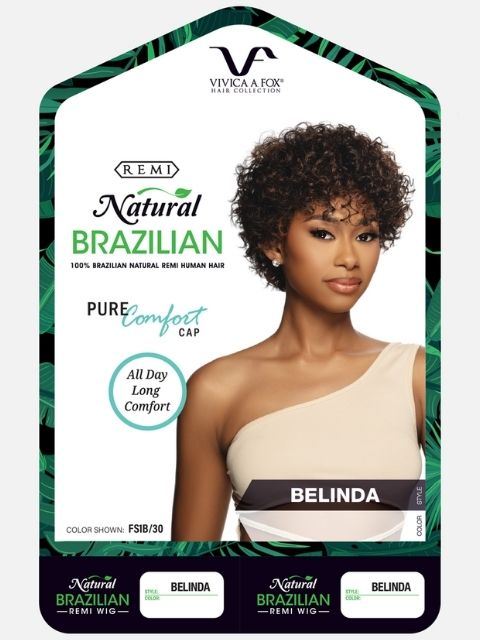 Vivica A Fox 100% Human Hair Pure Comfort Cap Wig - BELINDA