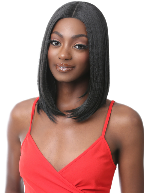 Nutique BFF Collection Synthetic Glueless HD Lace Front Wig - NATURAL STRAIGHT 14