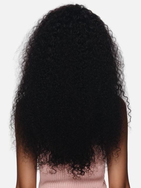 Vivica A Fox Black Rose 100% Human Hair HD 13x4 Lace Front Wig BOHEMIAN CURL 28" (BRFBH)