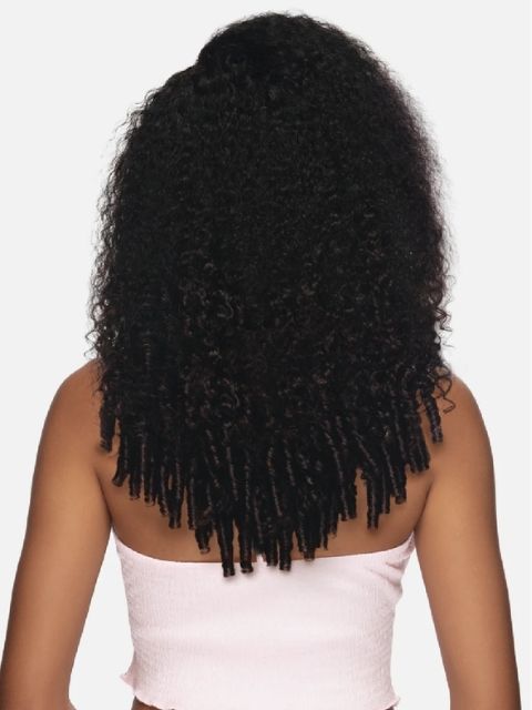 Vivica A Fox Black Rose 100% Human Hair HD 13x4 Lace Front Wig BURMESE CURLY"