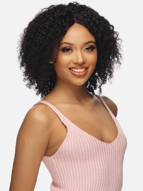 Vivica A Fox Black Rose 100% Human Hair HD 13x4 Lace Front Wig BURMESE CURLY"