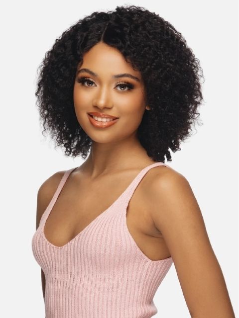 Vivica A Fox Black Rose 100% Human Hair HD 13x4 Lace Front Wig BURMESE CURLY"