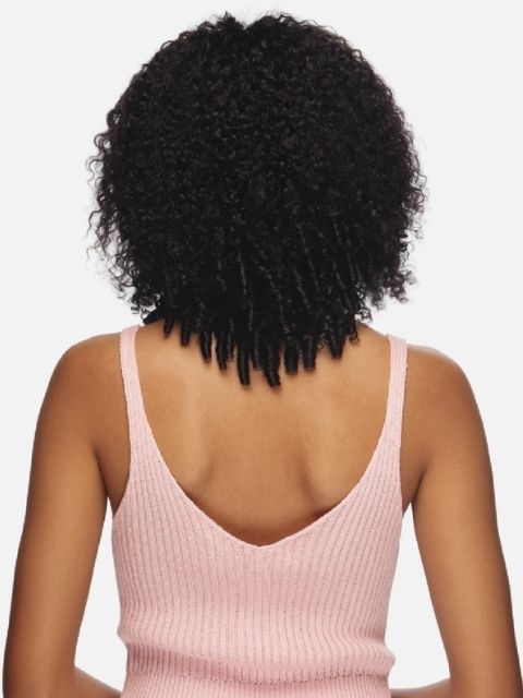 Vivica A Fox Black Rose 100% Human Hair HD 13x4 Lace Front Wig BURMESE CURLY"