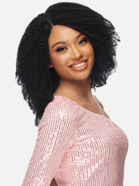 Vivica A Fox Black Rose Human Hair Crochet Extension -AFRO KINKY Bulk