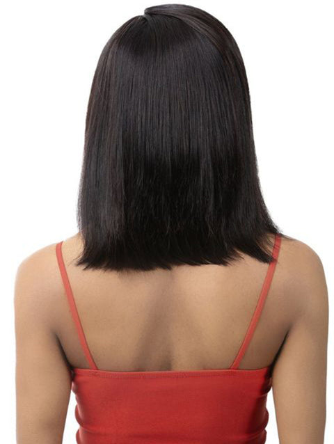 Nutique Illuze 100% Human Hair 13x4 PLUS LACE BOB 10" HD Lace Front Wig
