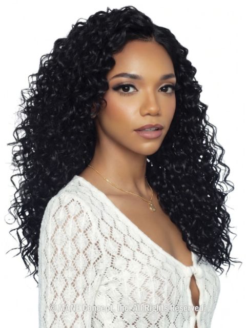 Mane Concept Mega Brazilian Botaniq Human Hair StyleMix HAWAIIAN CURL" (MBHW)