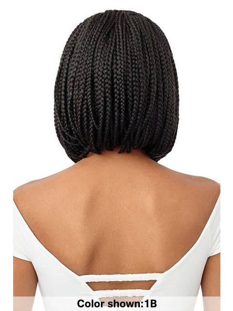 Outre Pre-Braided 4x4 Glueless Lace Front Wig - BOX BRAID BOB 12
