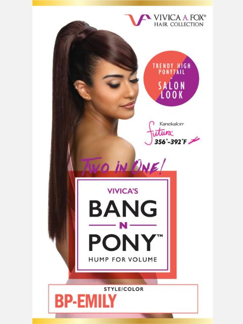 Vivica A Fox Bang & Pony Drawstring BP-EMILY"