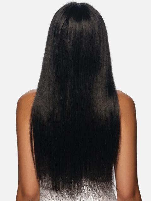 Vivica A Fox Black Rose 100% Human Hair HD Lace Full Wig (BR410-BR411) STRAIGHT WITH BANG"