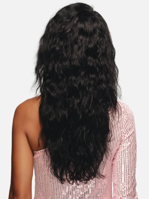 Vivica A Fox Black Rose 100% Human Hair HD BODY WAVE 24" Lace Front Wig