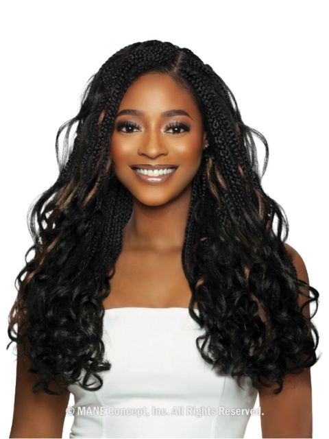 Mane Concept Afri Naptural  4X FRENCH CURL 18" Braid (BRD402)