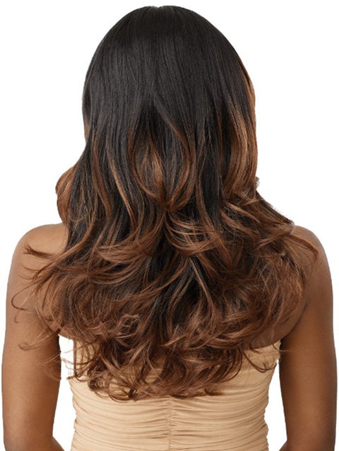Outre HD Transparent Glueless Lace Front Wig - BRENAE