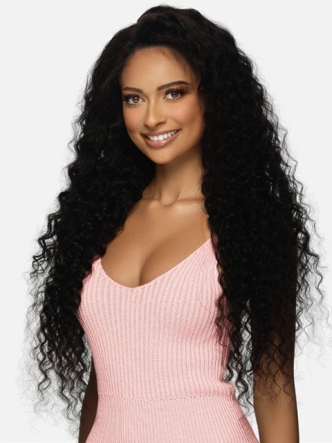 Vivica A Fox Black Rose 100% Human Hair 13x4 HD DEEP WAVE (BRF-DW)" Lace Front Wig