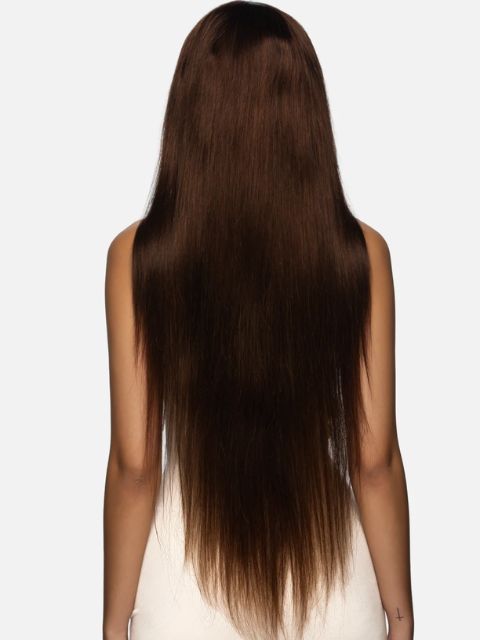 Vivica A Fox Black Rose 100% Human Hair HD Lace Front BRF-ST" Wig