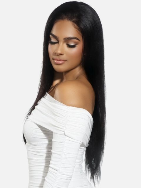 Vivica A Fox Black Rose 100% Human Hair 13x4 HD Lace Front Wig - (BRFST28) STRAIGHT 28"