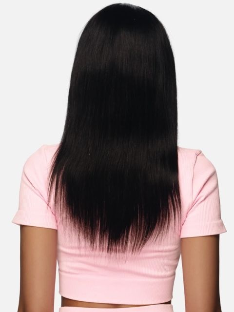 Vivica A Fox Black Rose 100% Unprocessed Human Hair HeadBand Wig- STRAIGHT 18" (BRHB410)