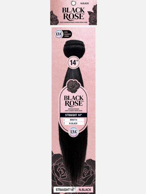 Vivica A Fox Black Rose Human Hair Extension Weave -BRST-STRAIGHT"