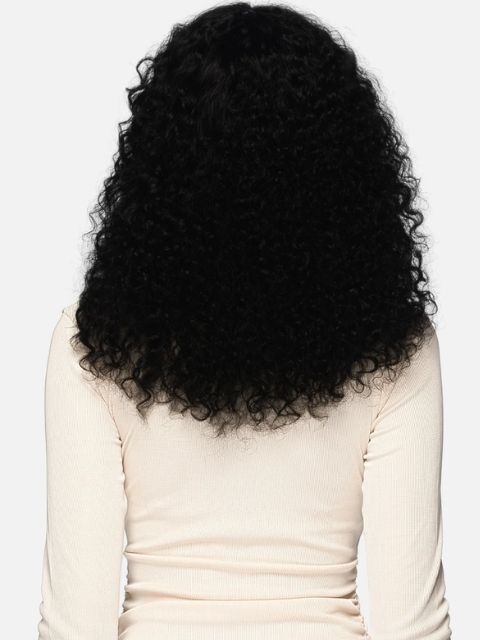 Vivica A Fox Black Rose 100% Human Hair Wet and Wavy HD Lace Full Wig- BOHEMIAN WITH BANG" (BRW415-416)