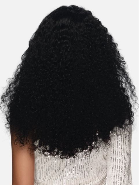 Vivica A Fox Black Rose 100% Human Hair Wet and Wavy HD Lace Part Wig- JERRY CURL" (BRWP410-415)