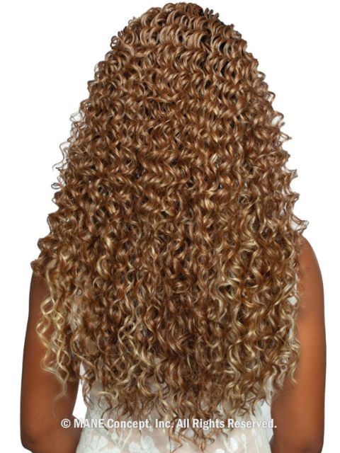 Mane Concept Brown Sugar Skin Bond Lace Pre-Cut Glueless Wig- 9x6 PRE-CUT 08- BSSB218