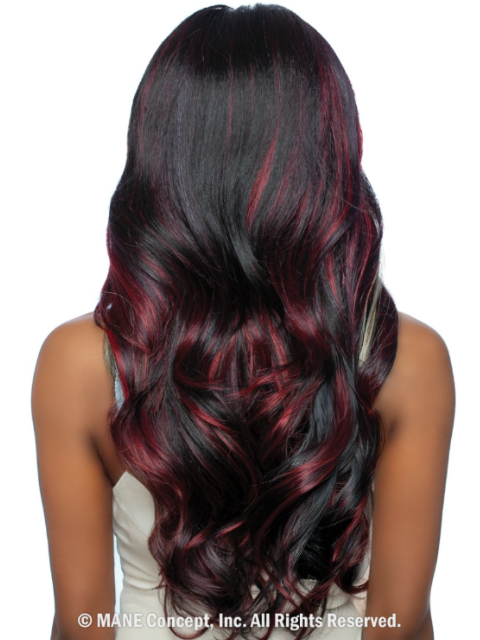 Mane Concept Brown Sugar Skin Bond Lace Glueless Wig HD 13x2x6 BSSB220 LACE CUT 01"