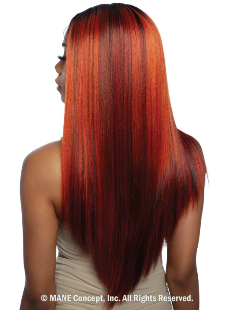 Mane Concept Brown Sugar Skin Bond Lace Glueless Wig HD 13x2x6 BSSB221 LACE CUT 02"