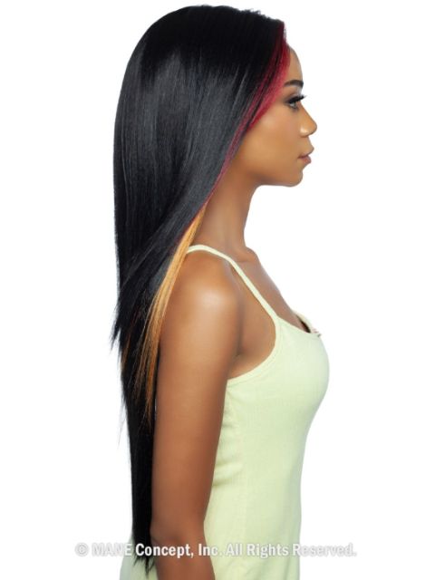 Mane Concept Brown Sugar Skin Bond Lace Pre-Cut Glueless Wig-(BSSB237) HD 13"+7" LACE SKIN 01"