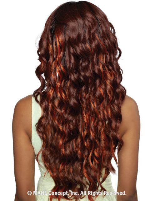 Mane Concept Brown Sugar Skin Bond Lace Pre-Cut Glueless Wig- (BSSB239) HD 13"+7" LACE SKIN 03"