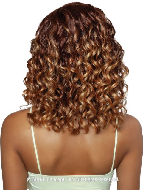 Mane Concept Brown Sugar Skin Bond Lace Pre-Cut Glueless Wig-HD 13"+7" LACE SKIN 06- BSSB242"