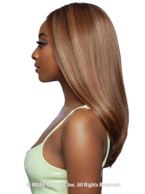 Mane Concept Brown Sugar Skin Bond Lace Pre-Cut Glueless (BSSB243)HD 13"X2"X6" LACE CUT 08 Wig