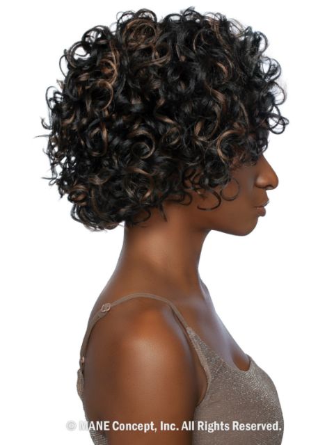 Mane Concept Brown Sugar Glueless Sugar Coat (BSSC110) SUGAR 10" Half Wig