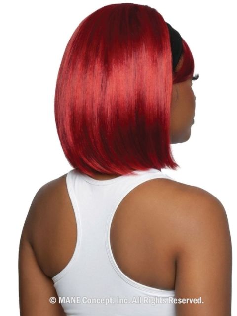 Mane Concept Brown Sugar SwitchUp HeadBand W Bang Half Wig- BSSU105 SWITCH UP 05"