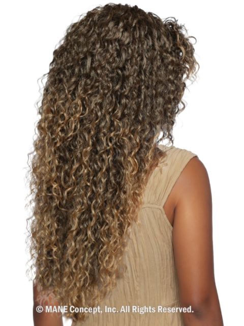 Mane Concept Brown Sugar SwitchUp HeadBand W Bang Half Wig- BSSU106 SWITCH UP 06"