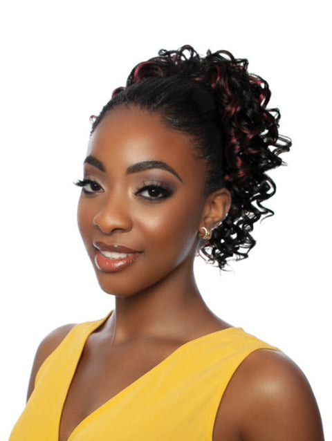 Mane Concept Brown Sugar Wrap&Tie DrawString BS SOFT BOUNCY CURL WNT 10- BSWNT14