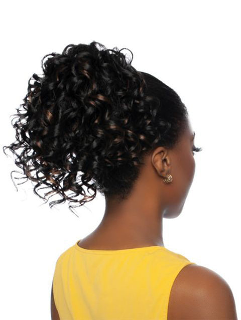 Mane Concept Brown Sugar Wrap&Tie DrawString BS SOFT BOUNCY CURL WNT 10- BSWNT14
