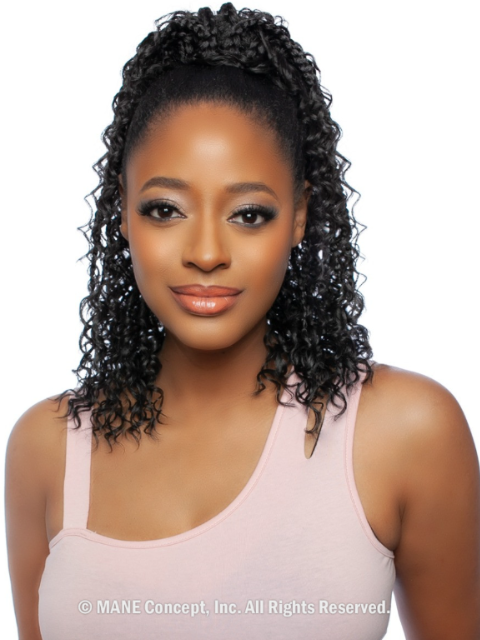 Mane Concept Brown Sugar Ponytail- BSWNT18- BS BOHO BRAID WNT 18"