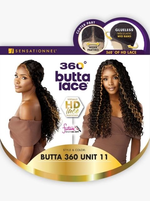 Sensationnel Synthetic Hair Butta 360 HD Glueless Lace Wig -BUTTA 360 UNIT 11"
