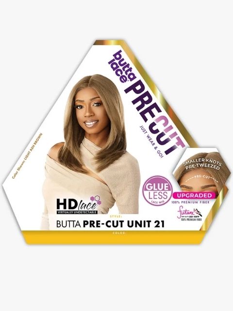 Sensationnel Butta Lace PreCut Glueless HD Lace Wig PRE-CUT UNIT 21"