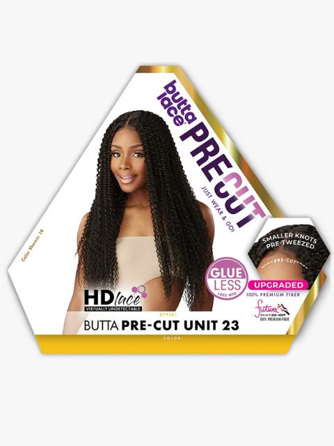 Sensationnel Butta Lace PreCut Glueless BUTTA LACE PRE-CUT UNIT 23 HD Lace Wig