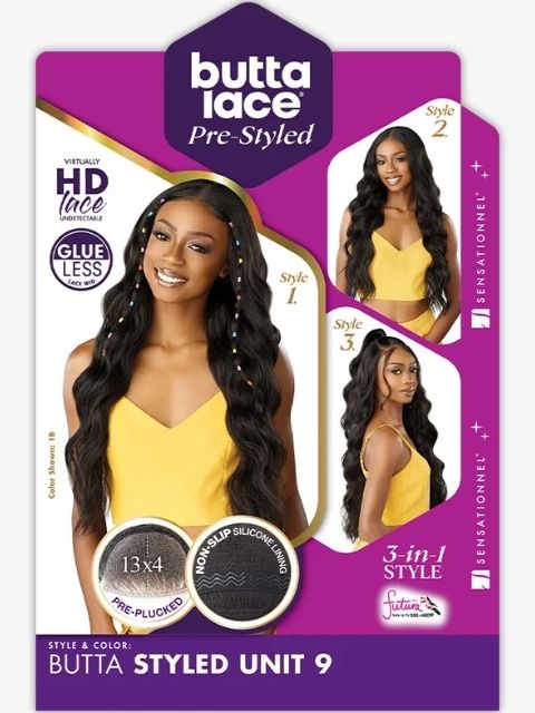 Sensationnel Butta Lace Pre-Styled BUTTA STYLED UNIT 9" HD Lace Wig